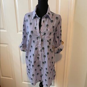 Violet Sky Cotton Beach Dress size Large